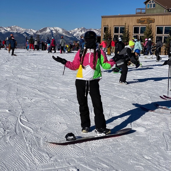 Amazing Vintage 90's Obermeyer Gore-Tex Color-Block Jacket - Picture 6 of 8